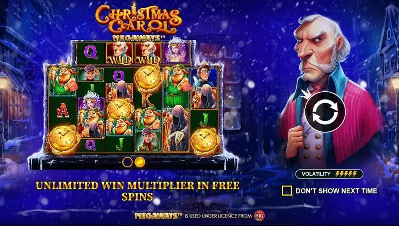 Play Christmas Carol Megaways Slot Info and Rules