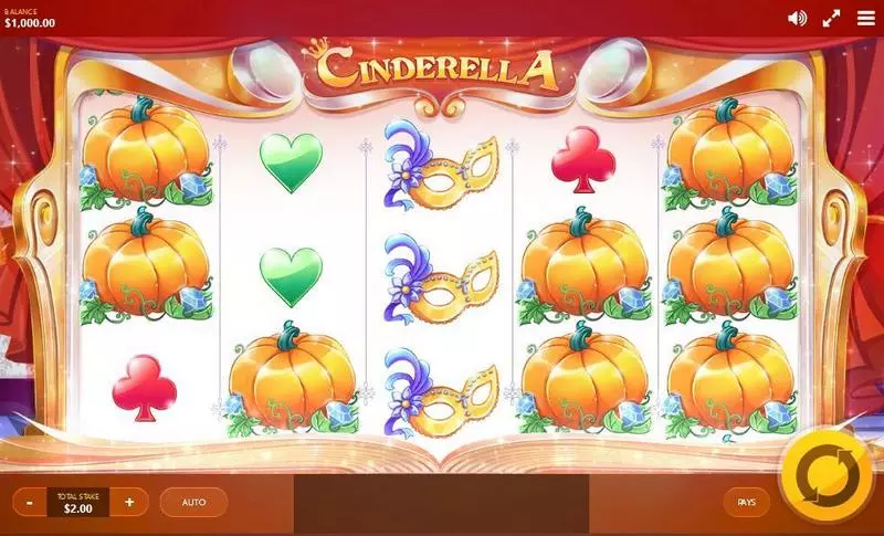 Play Cinderella Slot Main Screen Reels