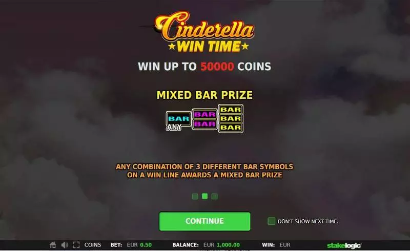 Play Cinderella Win Time Slot Info and Rules