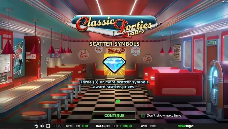 Play Classic Forties Quattro Slot Info and Rules