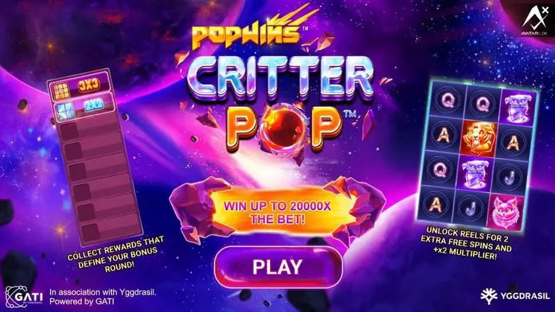 Play CritterPop Slot Info and Rules