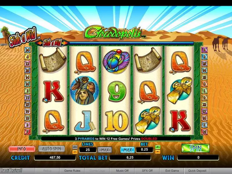 Play Crocodopolis Slot Main Screen Reels