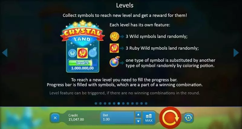Play Crystal Land Slot Bonus 1