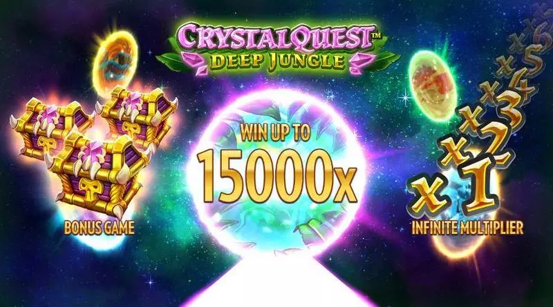 Play Crystal Quest Deep Jungle Slot Info and Rules