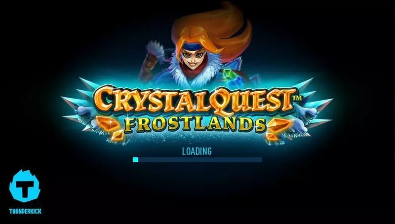 Play Crystal Quest: Frostlands Slot Logo
