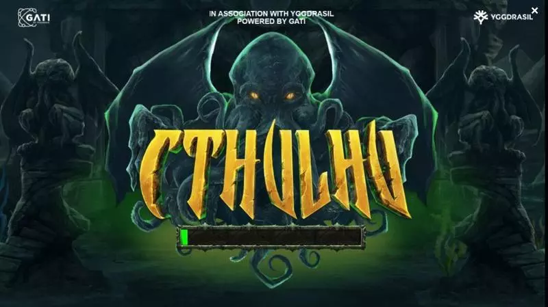 Play Cthulhu Slot Introduction Screen