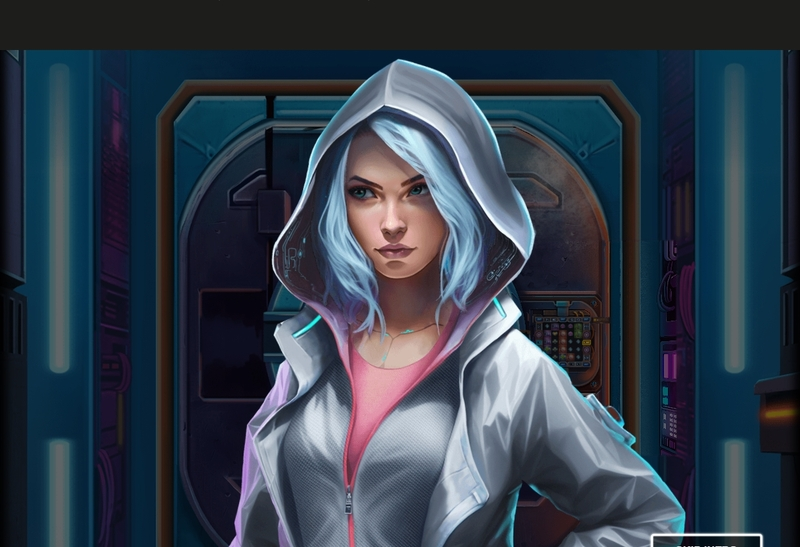 Play Cyber Vault Slot Introduction Screen