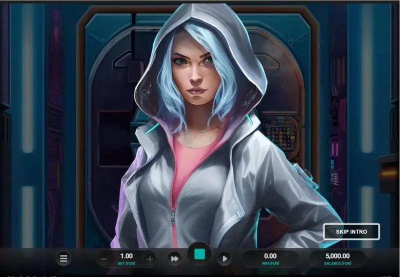 Play Cybes Vault Slot Introduction Screen
