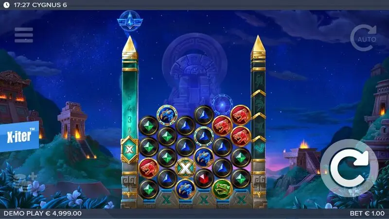 Play Cygnus 6 Slot Main Screen Reels