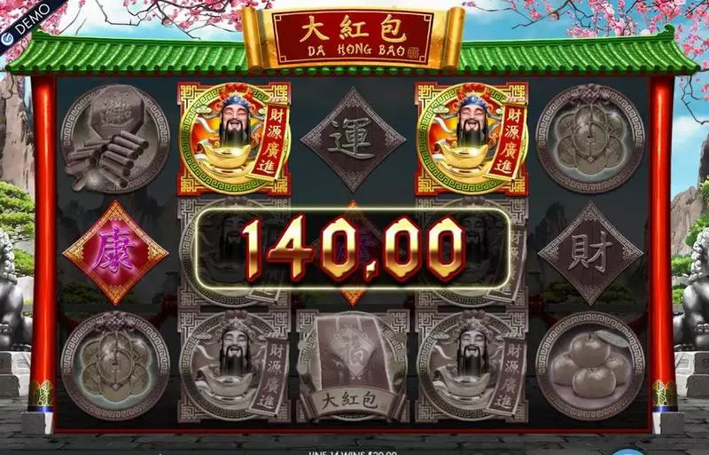 Play Da Hong Bao Slot Winning Screenshot