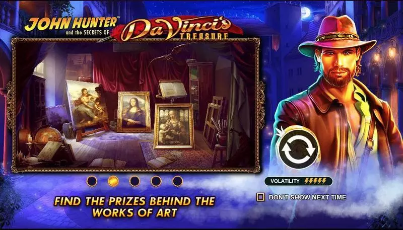 Play Da Vinci's Treasure Slot Info and Rules