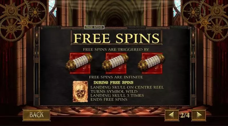 Play Da Vinci's Vault Slot Bonus 1