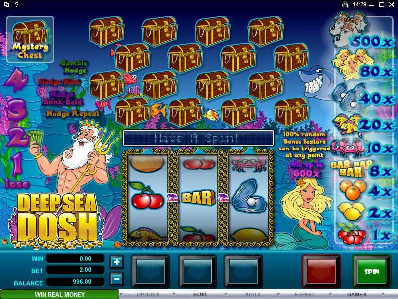 Play Deep Sea Dosh Slot Bonus 1