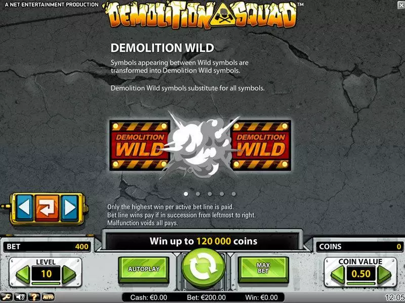 Play Demolition Squad Slot Bonus 1