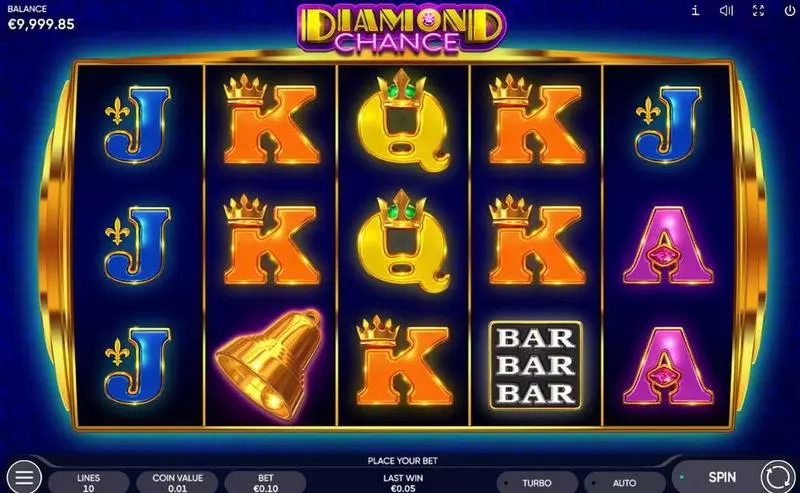 Play Diamond Chance Slot Main Screen Reels