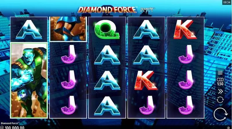 Play Diamond Force Slot Main Screen Reels