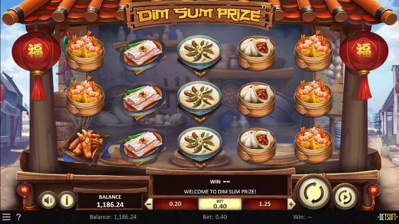 Play Dim Sum Prize Slot Main Screen Reels