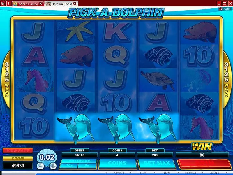 Play Dolphin Coast Slot Bonus 1