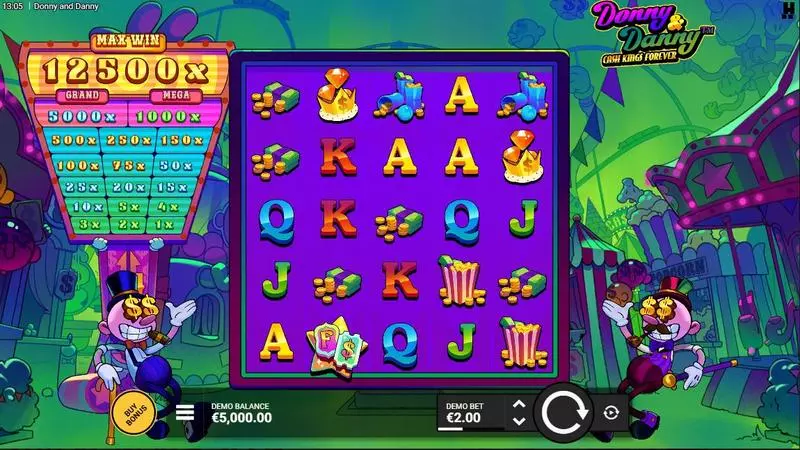 Play Donny and Danny Slot Main Screen Reels
