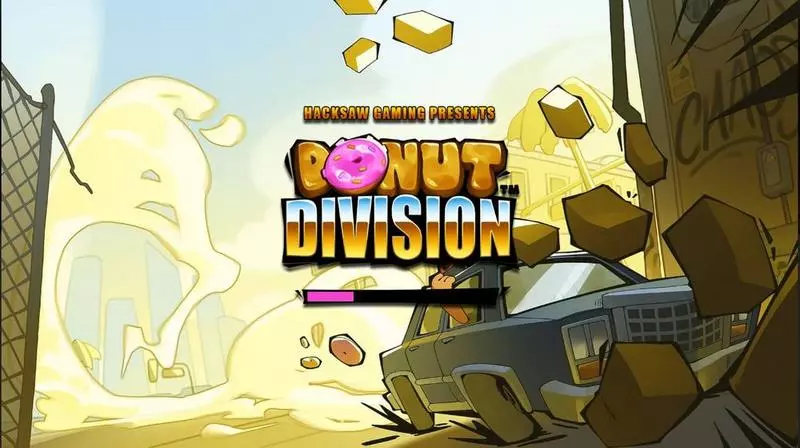 Play Donut Division Slot Introduction Screen