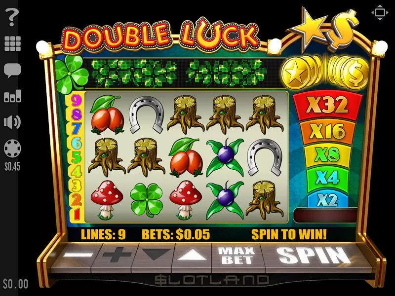 Play Double Luck Slot Main Screen Reels