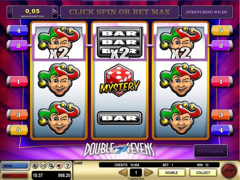Play Double Sevens Slot Bonus 2