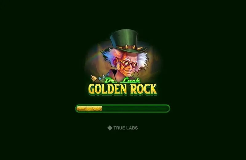 Play Dr Luck Golden Rock Slot Introduction Screen