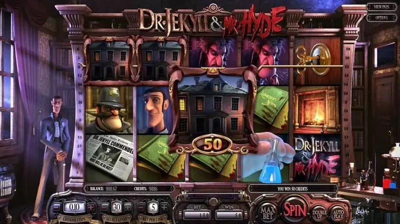 Play Dr. Jekyll & Mr.Hyde Slot Introduction Screen