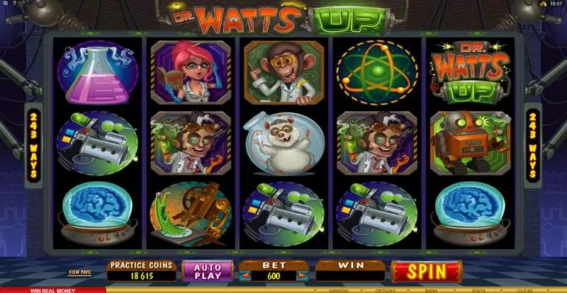 Play Dr. Watts Up Slot Main Screen Reels