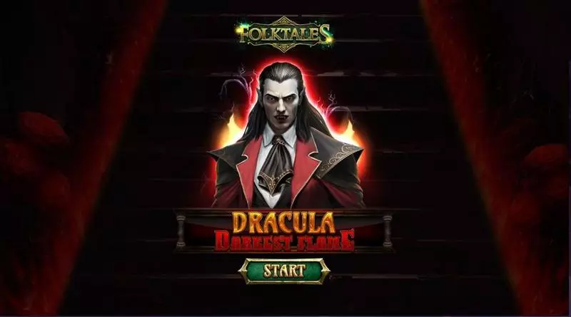 Play Dracula – Darkest Flame Slot Introduction Screen