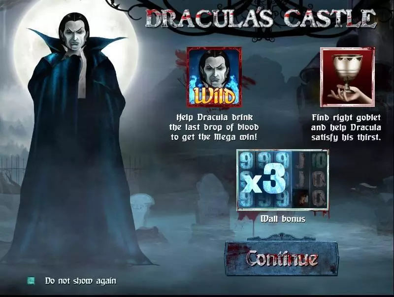 Play Dracula's Castle Slot Info and Rules