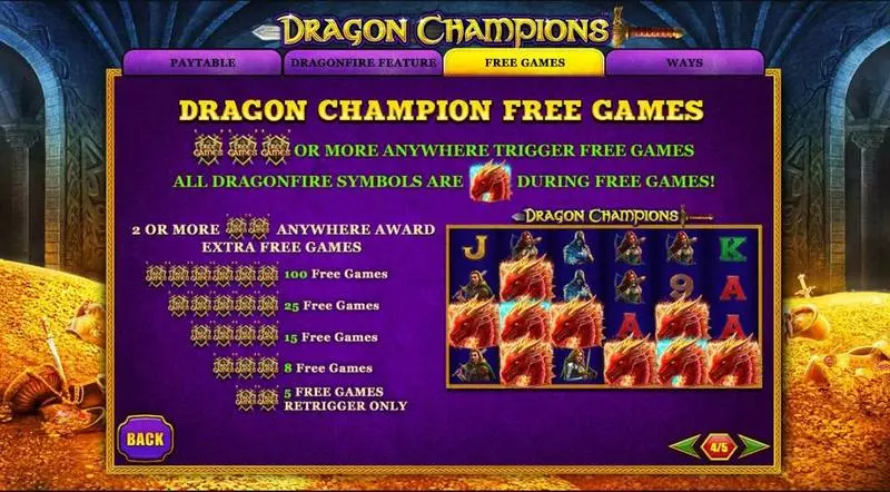 Play Dragon Champions Slot Bonus 1