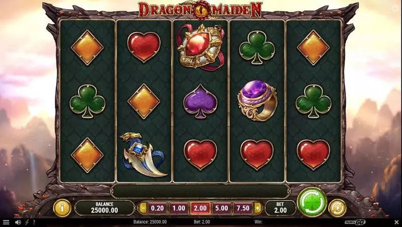 Play Dragon Maiden Slot Main Screen Reels