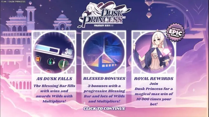 Play Dusk Princess Slot Info and Rules