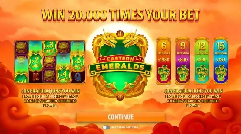 Play Eastern Emeralds Slot Info and Rules