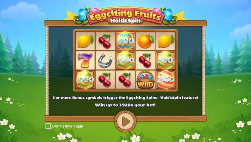 Play Eggciting Fruits – Hold&Spin Slot Info and Rules