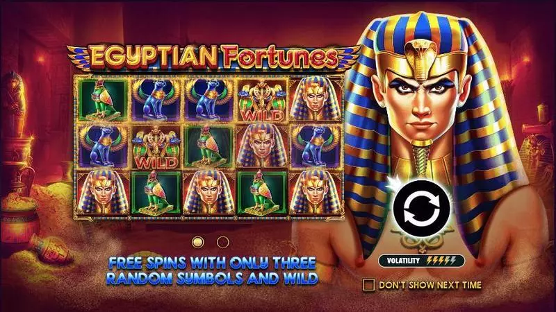 Play Egyptian Fortunes Slot Info and Rules