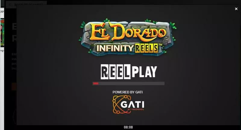 Play El Dorado Infinity Reels Slot Introduction Screen