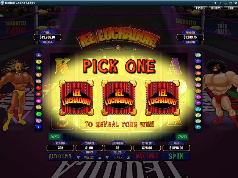 Play El Luchador Slot Bonus 5