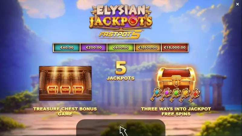 Play Elysian Jackpots Slot Info and Rules