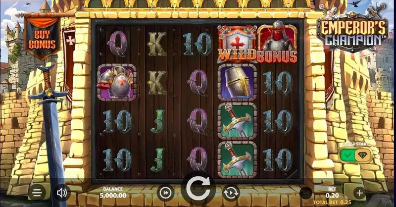 Play Emperor's Champion Slot Main Screen Reels