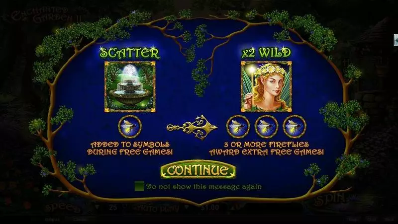 Play Enchanted Garden II Slot Info and Rules