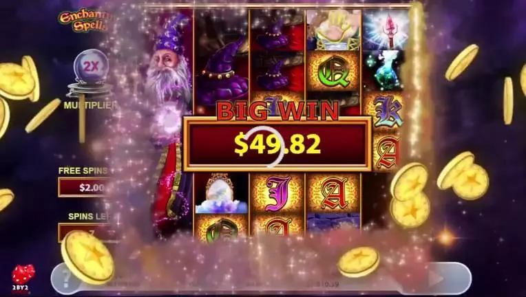 Play Enchanting Spells Slot Winning Screenshot