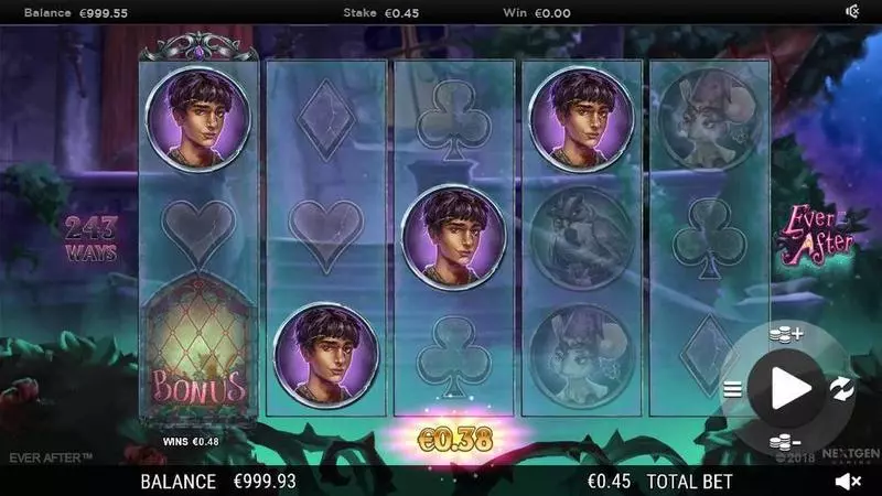 Play Ever After Slot Main Screen Reels