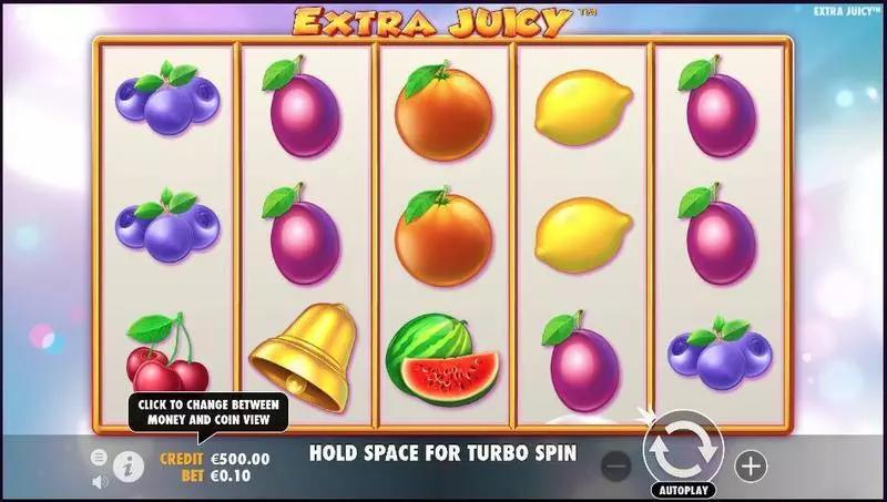 Play Extra Juicy Slot Main Screen Reels