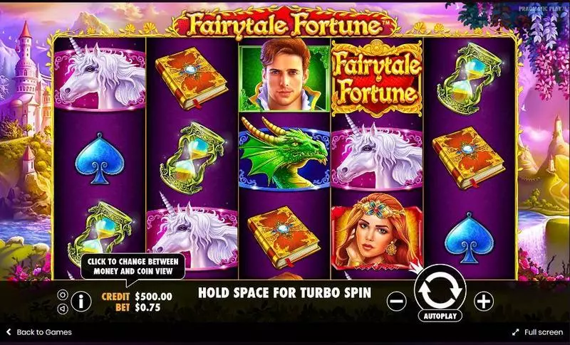 Play Fairytale Fortune Slot Main Screen Reels