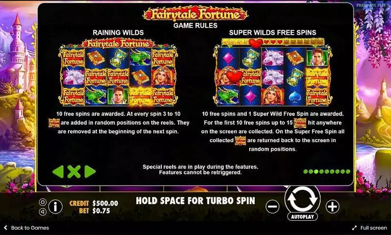 Play Fairytale Fortune Slot Bonus 2