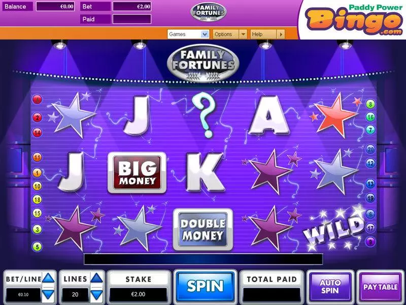 Play Family Fortunes Slot Main Screen Reels