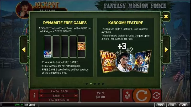 Play Fantasy Mission Force Slot Bonus 2