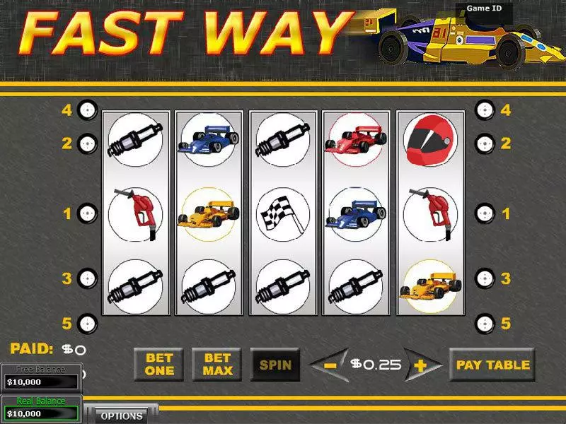 Play Fast Way Slot Main Screen Reels